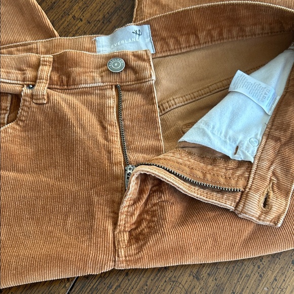 Everlane Cheeky Baby Cord Straight Crop Pants in Acorn EUC. 29 - Picture 7 of 8